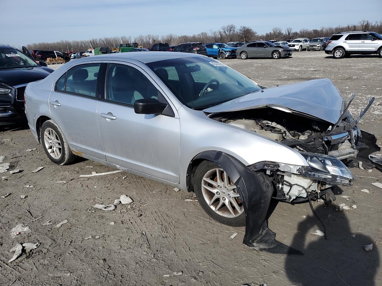 2012 Ford Fusion VIN 3FAHP0GA0CR135731 Copart auction photo, front end damage thumbnail 4
