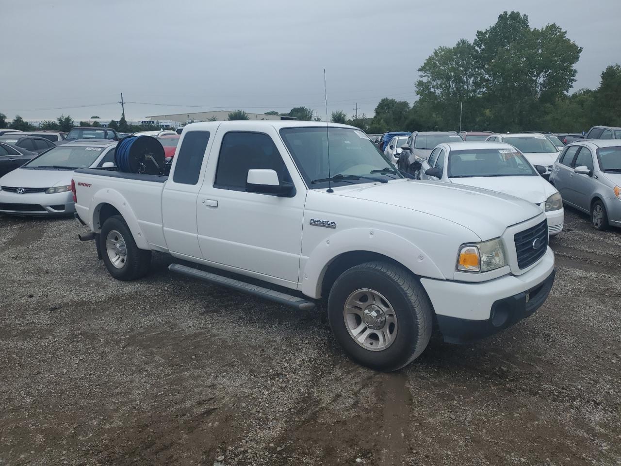 2008 Ford Ranger VIN 1FTYR44U68PA39241 Copart auction photo, side damage thumbnail 4