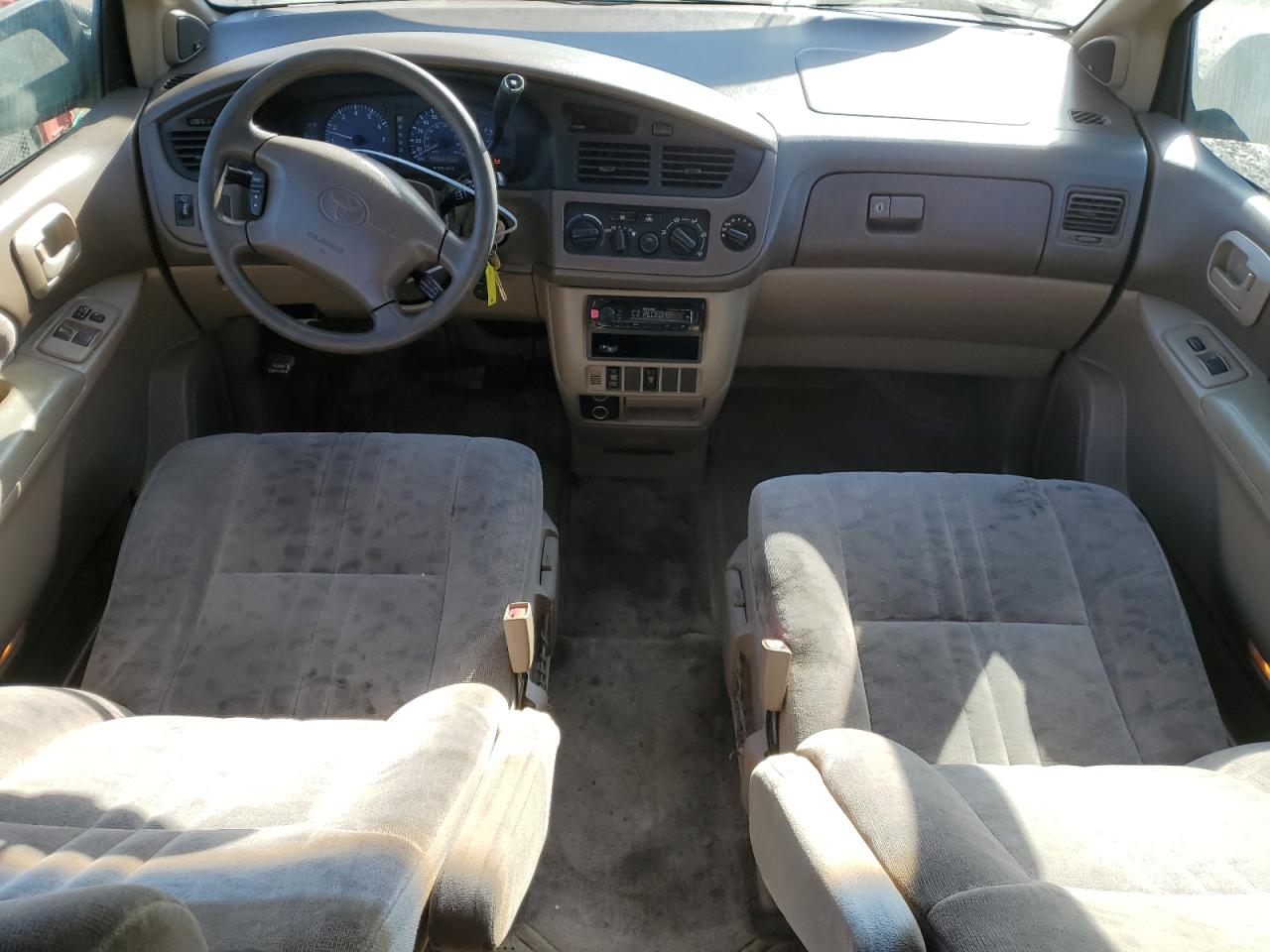 2001 Toyota Sienna VIN 4T3ZF13C71U408316 Copart auction photo, front end / side damage thumbnail 8
