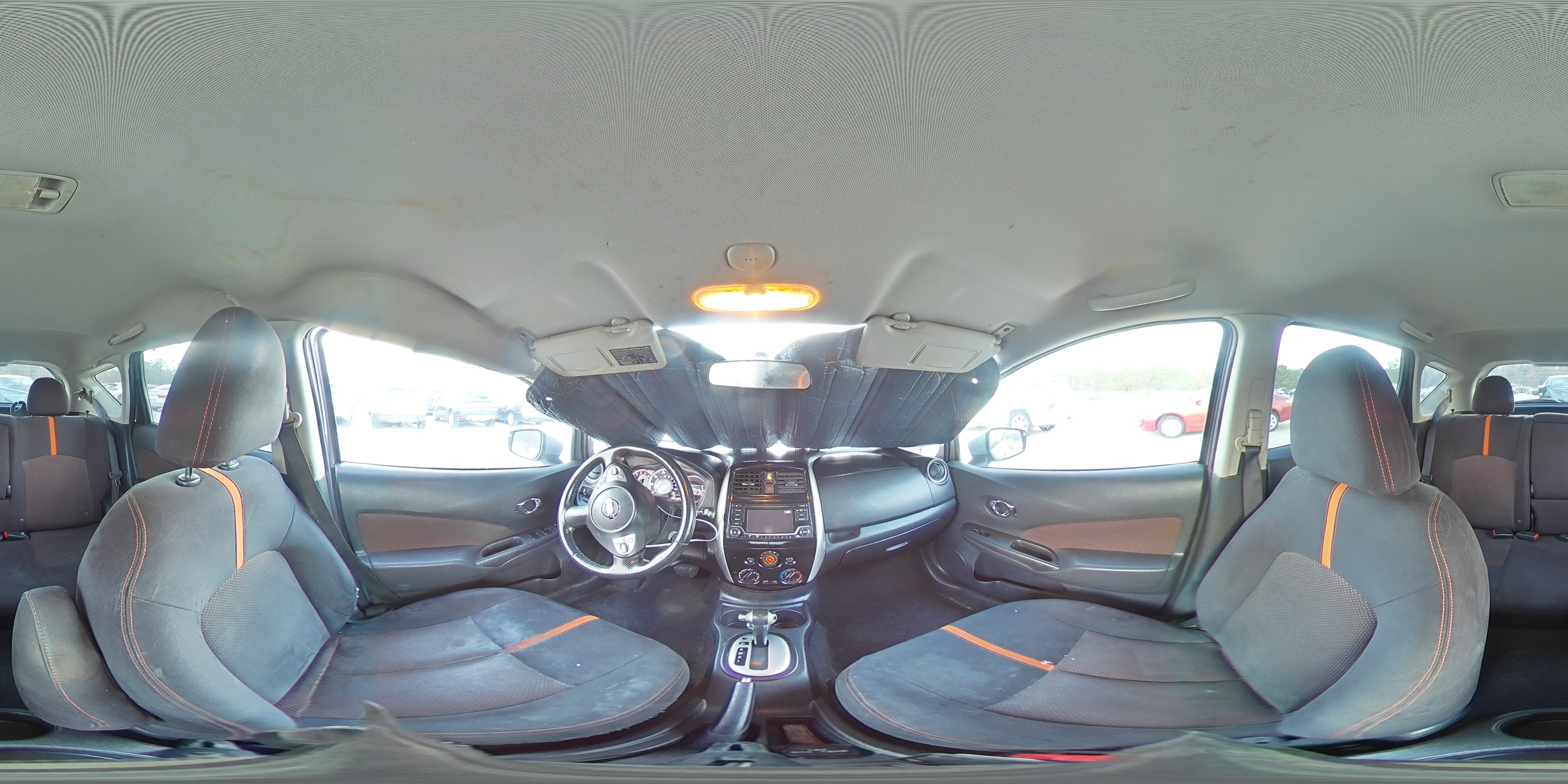 2015 Nissan Versa VIN 3N1CE2CPXFL401332 Copart auction photo, side damage thumbnail 15