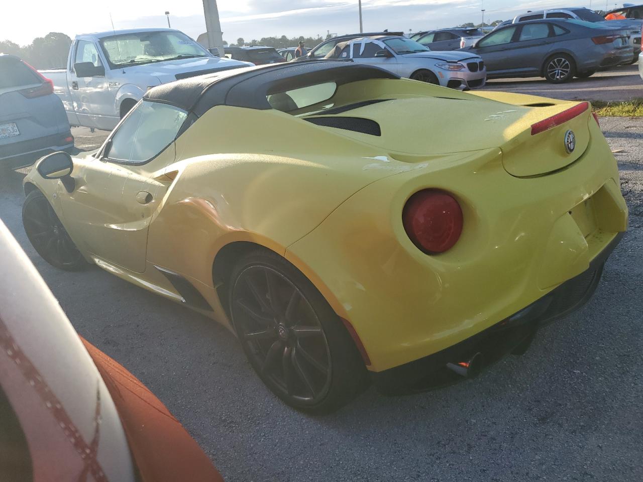 2016 Alfa Romeo 4C VIN ZARBAAB44GM181561 Copart auction photo, water/flood damage thumbnail 2