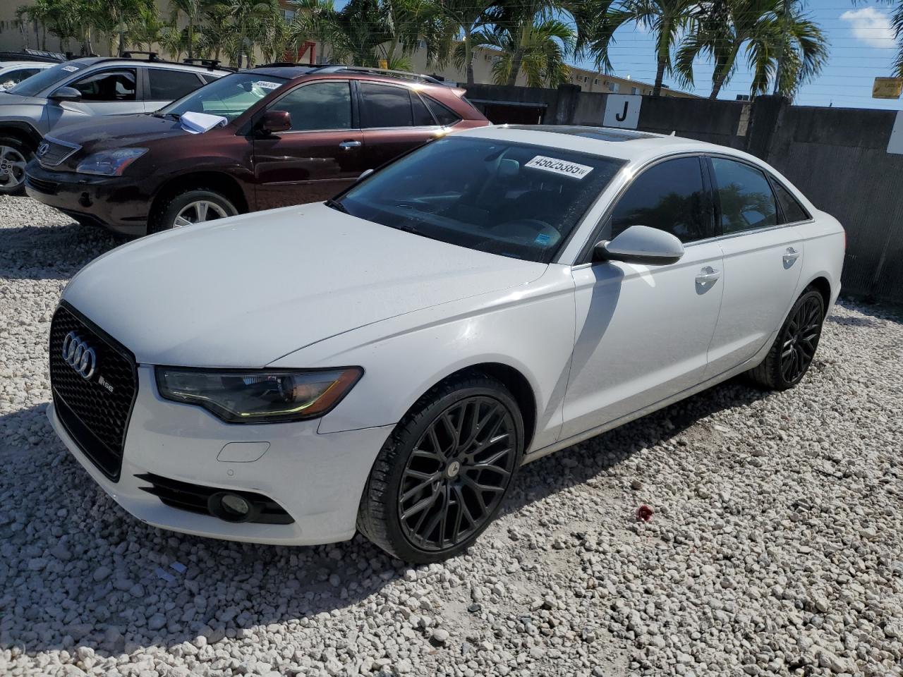 2014 Audi A6 VIN WAUGFAFC3EN055618