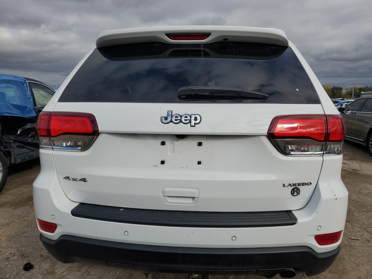 2020 Jeep Grand Cherokee VIN 1C4RJFAG8LC366942 Copart auction photo, front end / side damage thumbnail 6
