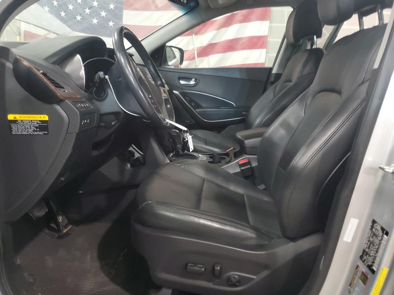2018 Hyundai Santa Fe VIN 5XYZW4LA5JG528372 Copart auction photo, rear end / front end damage thumbnail 7