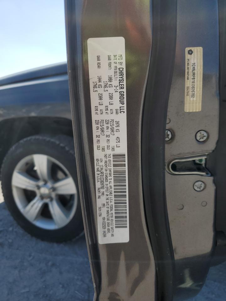 2014 Jeep Liberty (Patriot) VIN 1C4NJRFB1ED820782 Copart auction photo, water/flood damage thumbnail 14