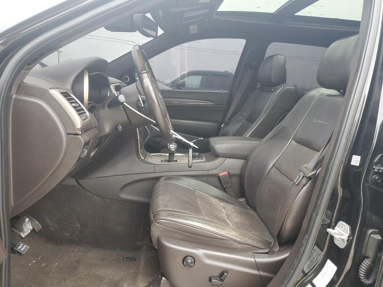 2014 Jeep Grand Cherokee VIN 1C4RJFJT5EC124092 Copart auction photo, front end / side damage thumbnail 7