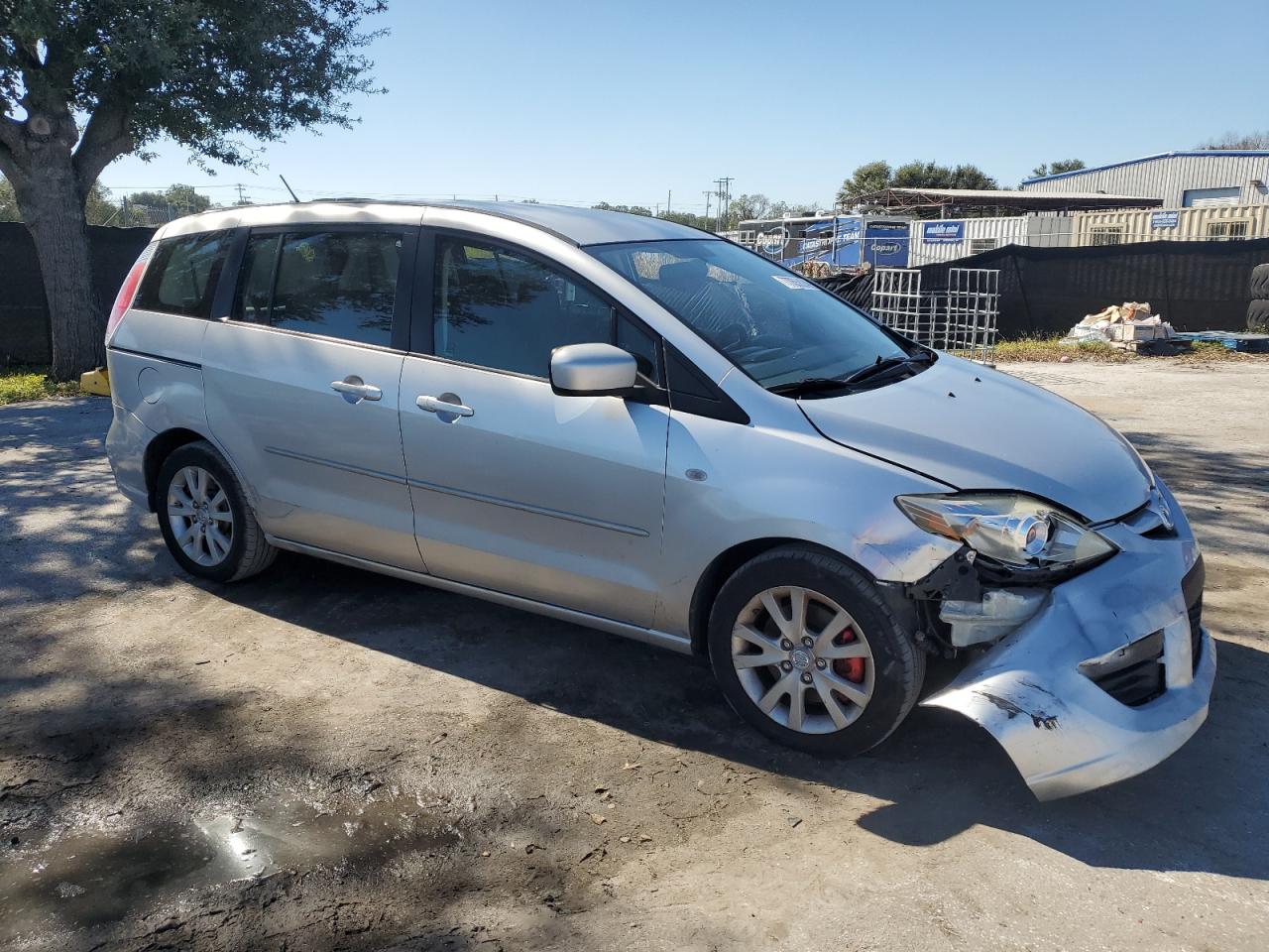 2008 Mazda 5 VIN JM1CR293380302079 Copart auction photo, front end damage thumbnail 4