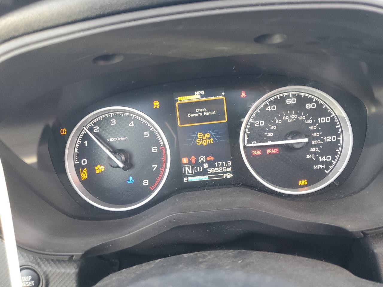 2019 Subaru Forester VIN JF2SKAEC9KH506587 Copart auction photo, side / rear end damage thumbnail 9