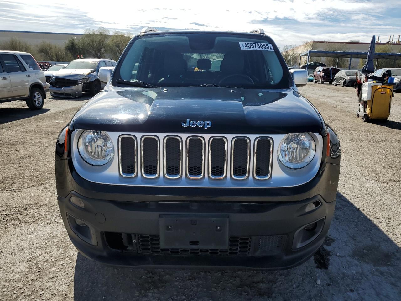 2017 Jeep Renegade VIN ZACCJADB4HPE91528 Copart auction photo, rear end damage thumbnail 5