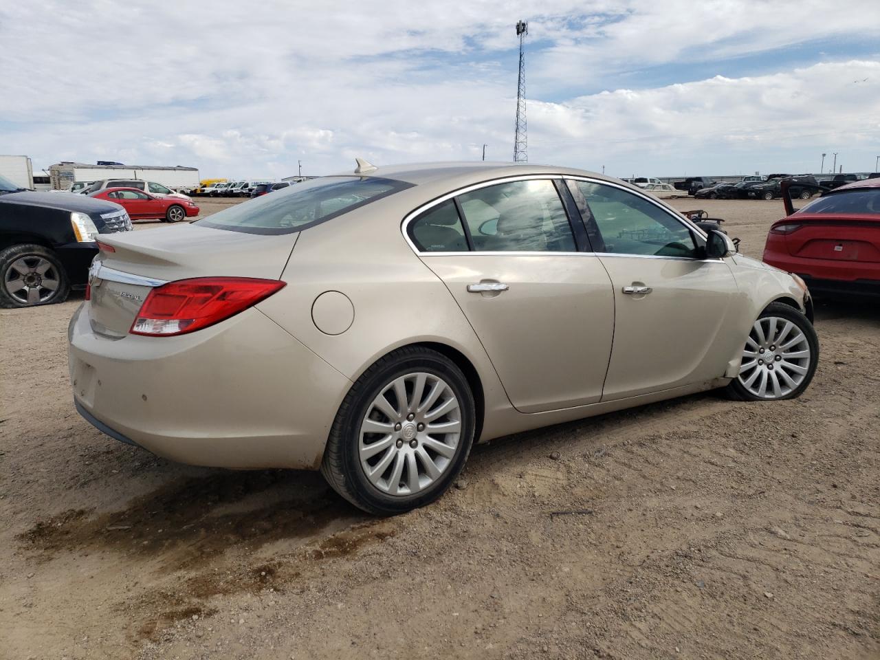 2012 Buick Regal VIN 2G4GS5EK2C9142548 Copart auction photo, front end / undercarriage damage thumbnail 3