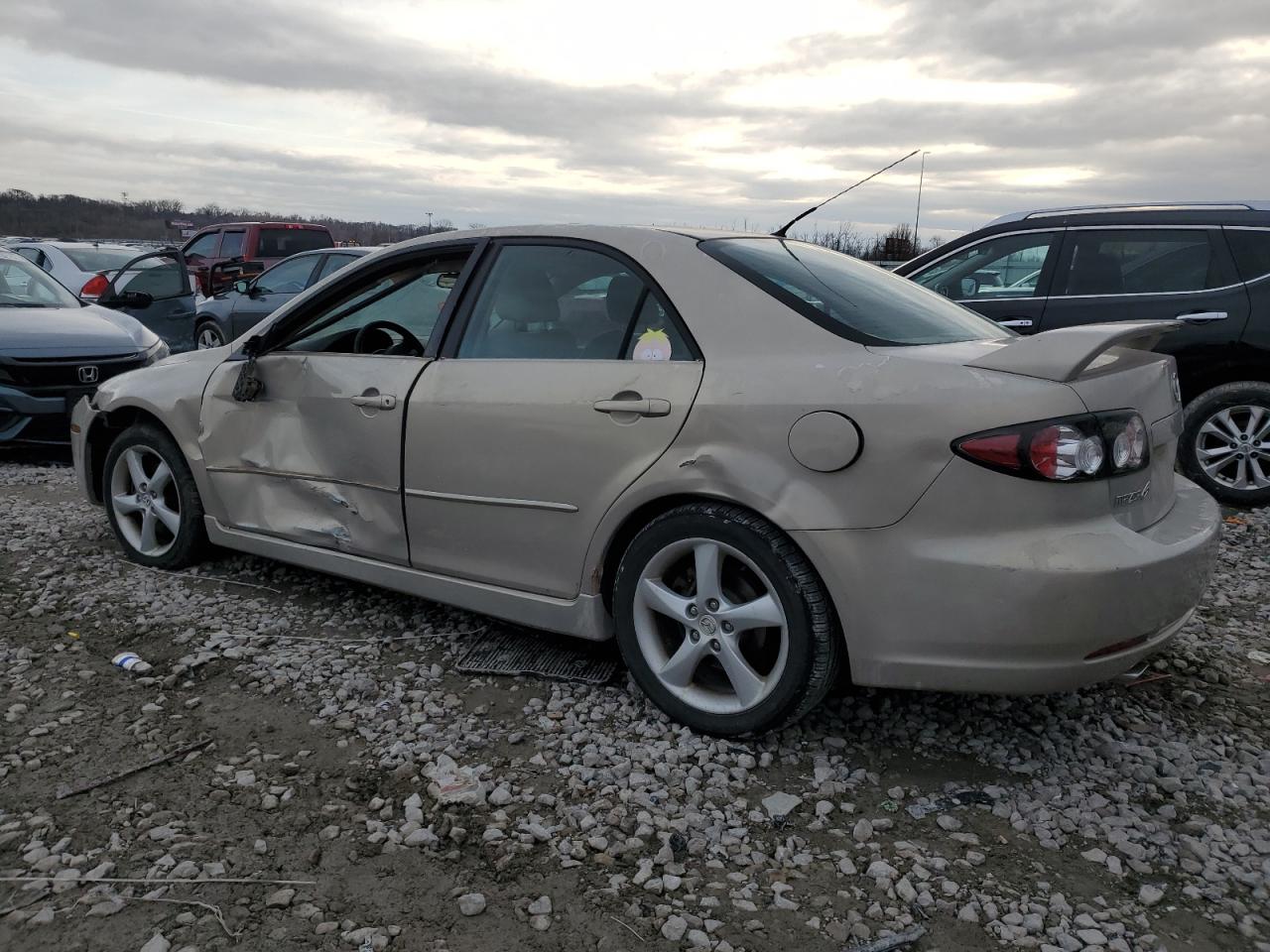 2008 Mazda 6 VIN 1YVHP80C085M39330 Copart auction photo, all over damage thumbnail 2