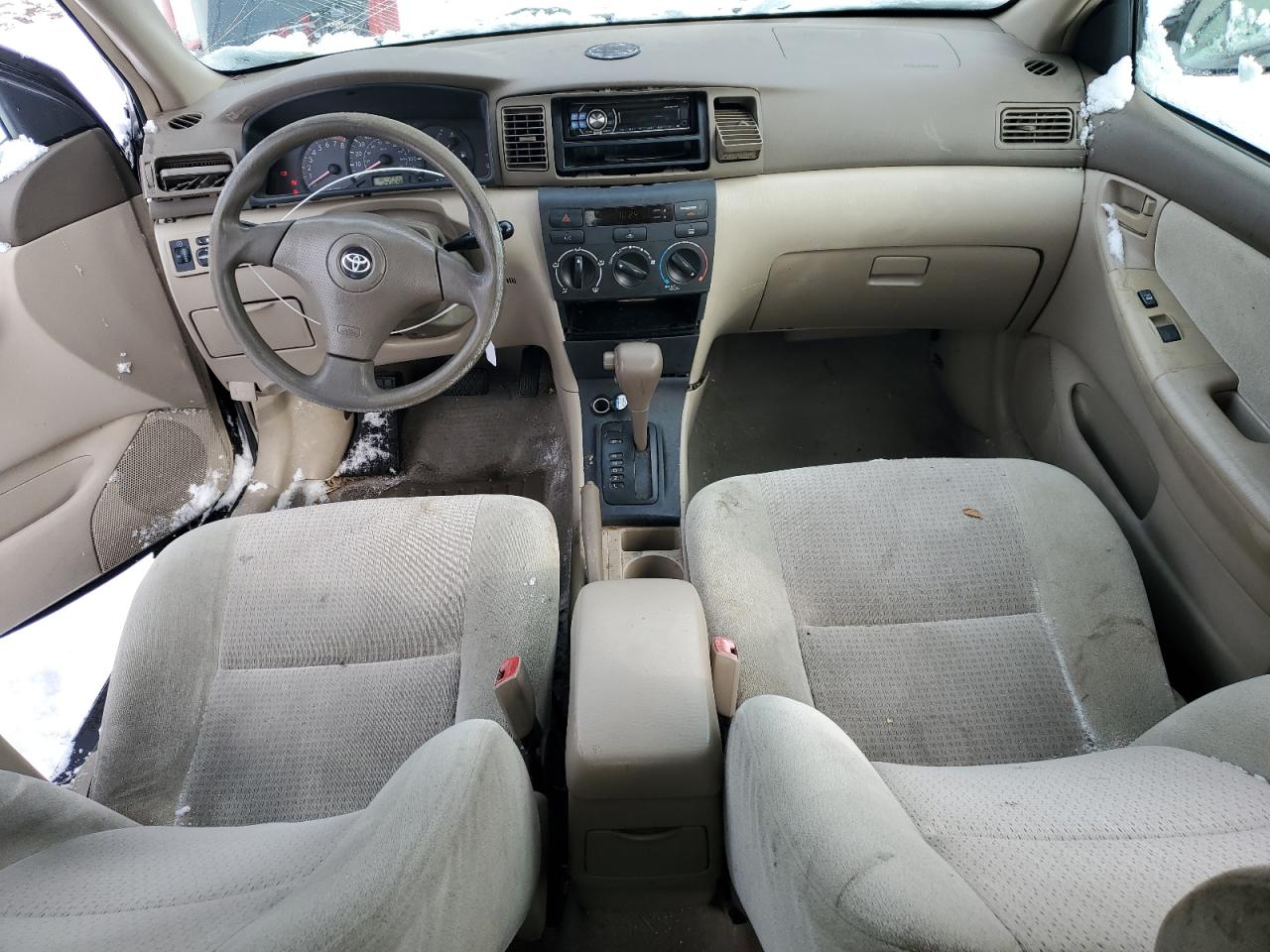 2007 Toyota Corolla VIN 1NXBR32E67Z894268 Copart auction photo, front end / side damage thumbnail 8