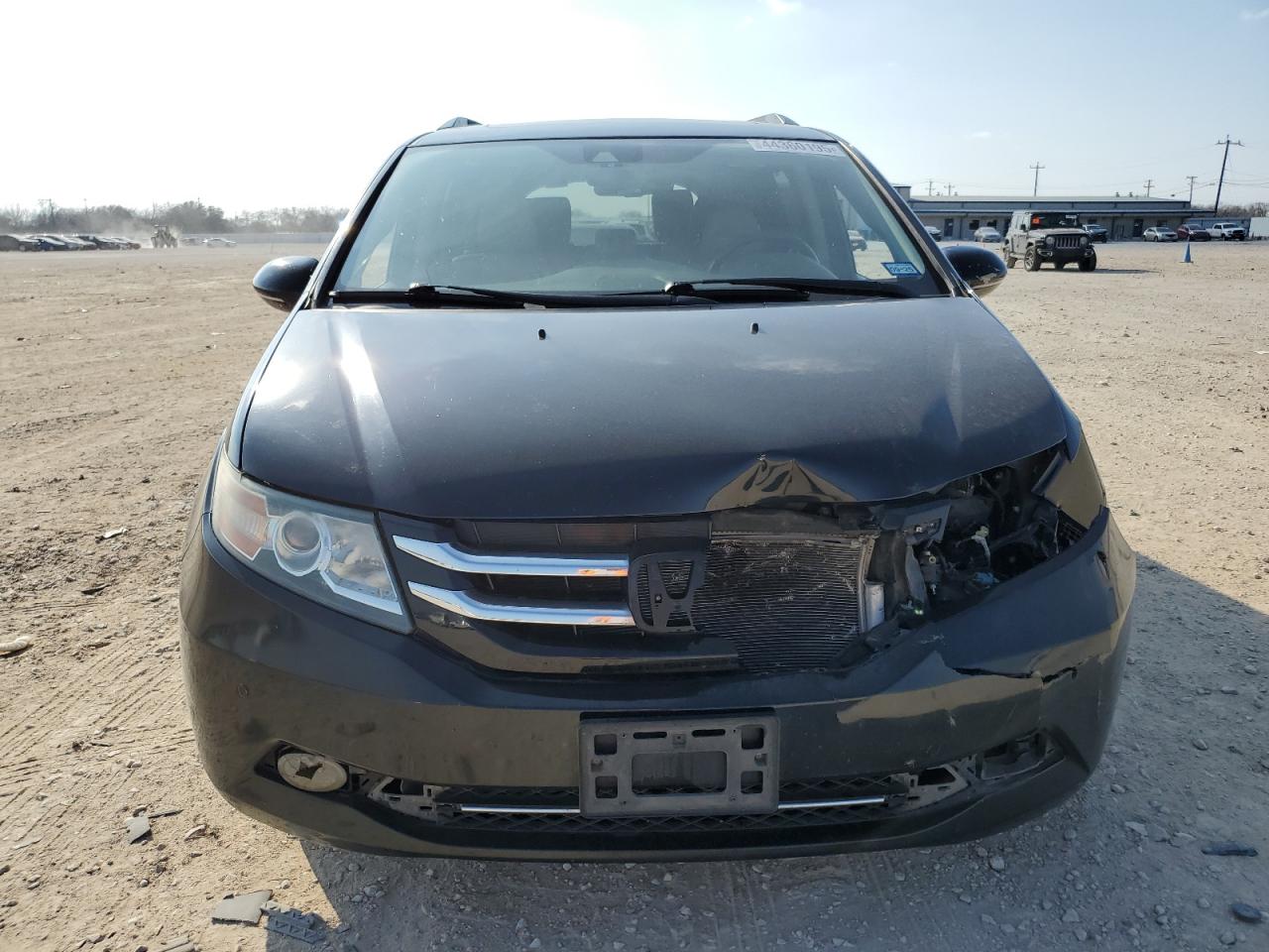 2015 Honda Odyssey VIN 5FNRL5H99FB109954 Copart auction photo, front end / minor dent/scratches damage thumbnail 5