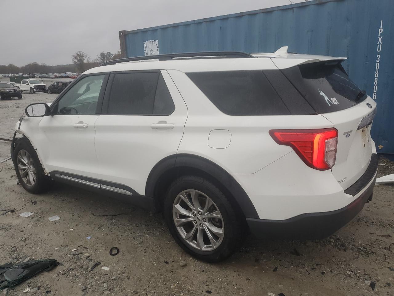 2020 Ford Explorer VIN 1FMSK7DH5LGC96412 Copart auction photo, front end damage thumbnail 2