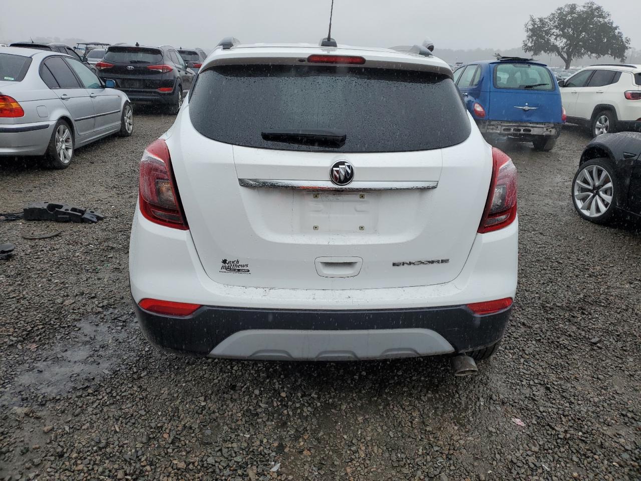 2019 Buick Encore VIN KL4CJASB7KB921048 Copart auction photo, all over damage thumbnail 6