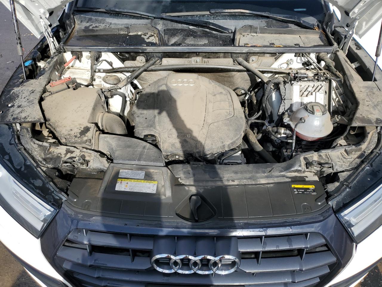 2020 Audi Q5 VIN WA1ANAFY2L2080252 Copart auction photo, front end damage thumbnail 12
