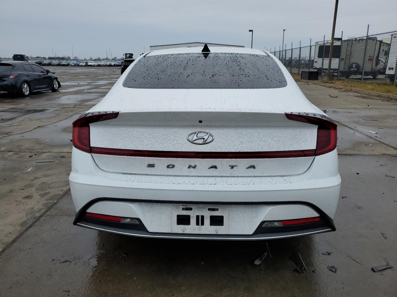 2022 Hyundai Sonata VIN 5NPEG4JA8NH143305 Copart auction photo, front end / rear end damage thumbnail 6