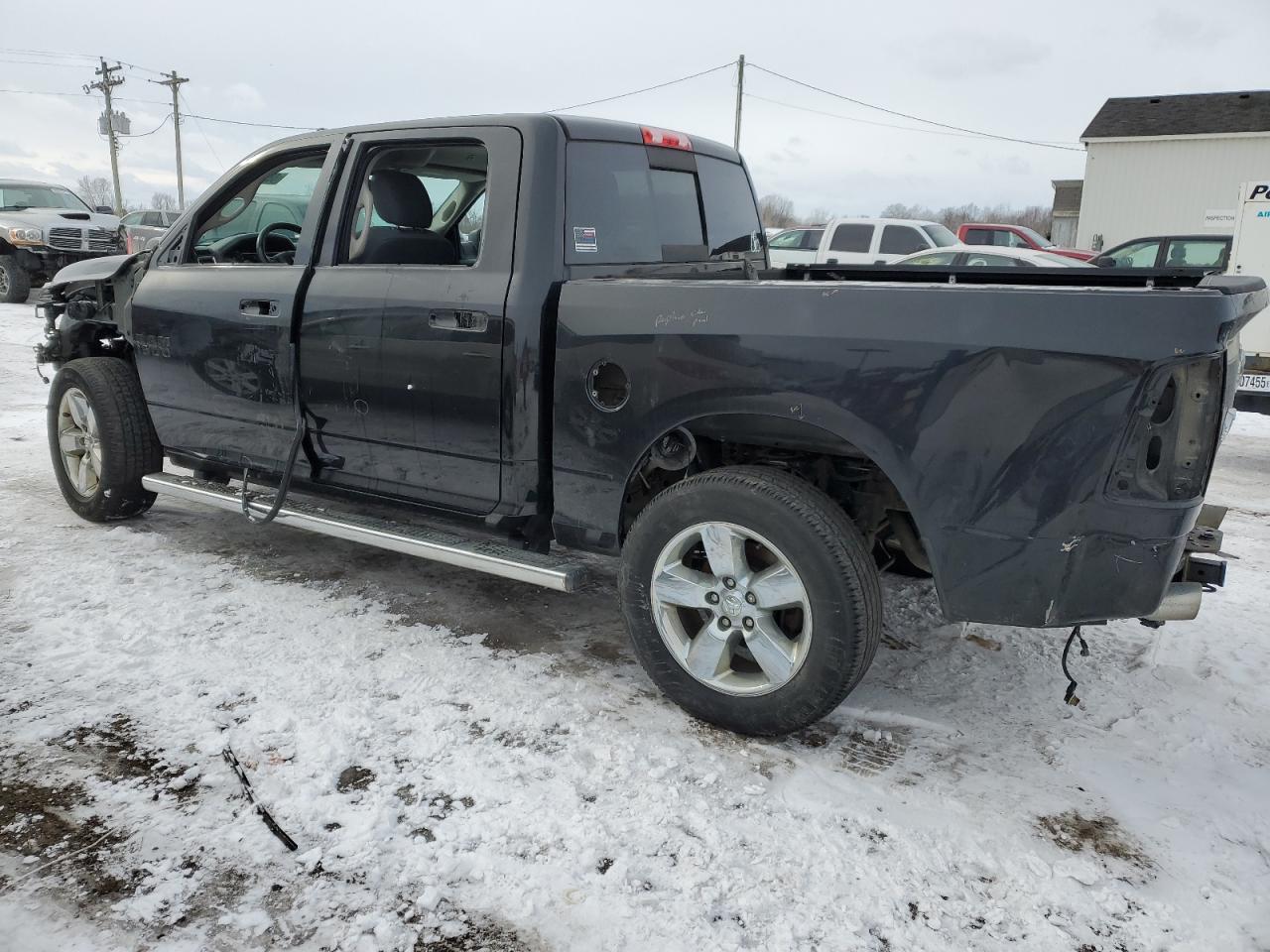 2017 RAM 1500 VIN 3C6RR7LT6HG608230 Copart auction photo, partial repair damage thumbnail 2