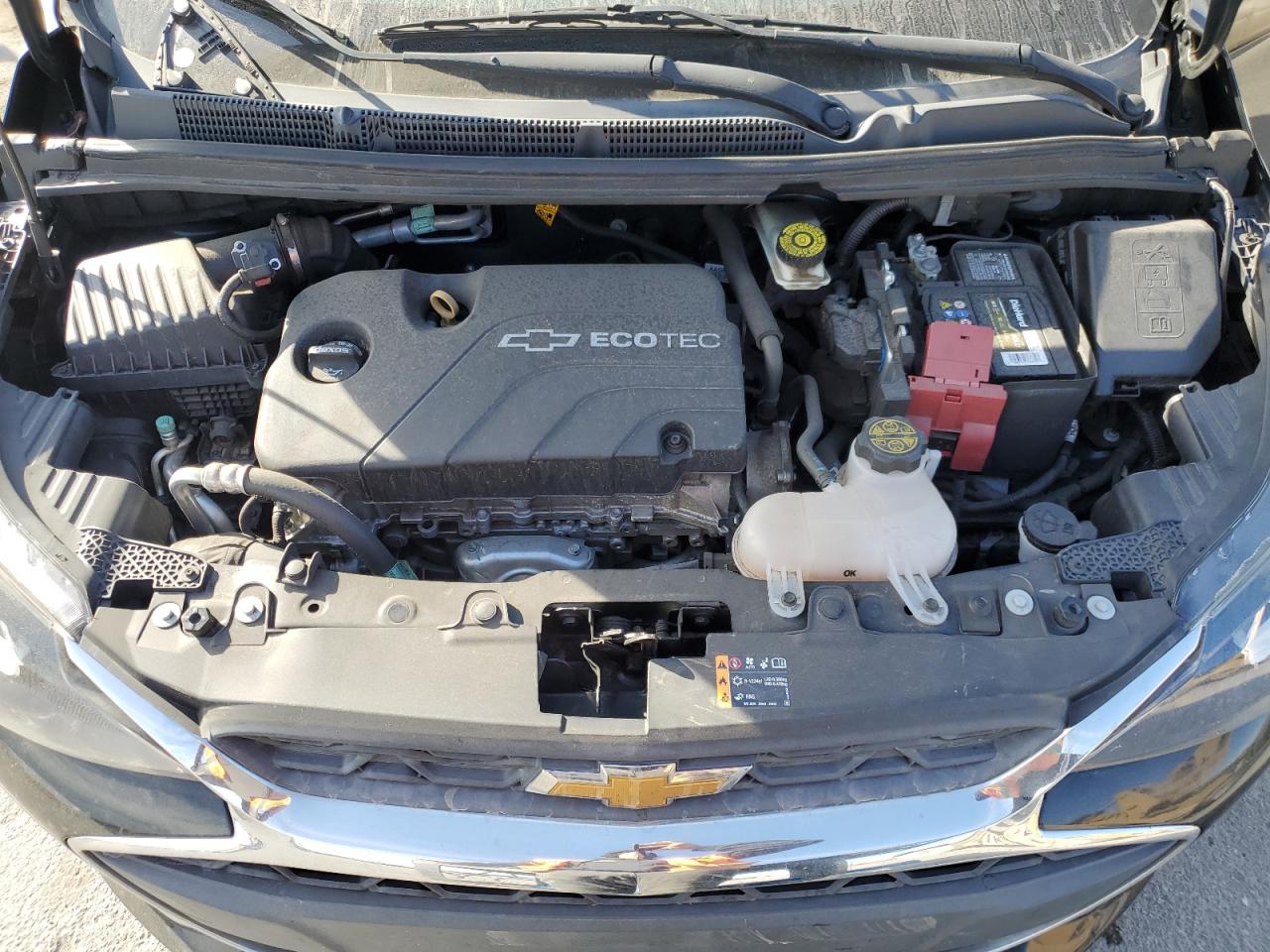 2019 Chevrolet Spark VIN KL8CD6SA0KC722170 Copart auction photo, front end / side damage thumbnail 12