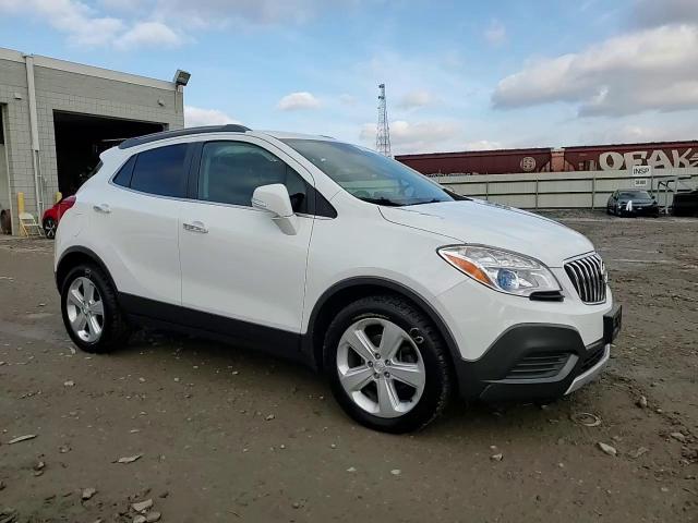 2016 Buick Encore VIN KL4CJASB0GB750778 Copart auction photo, side / front end damage thumbnail 11
