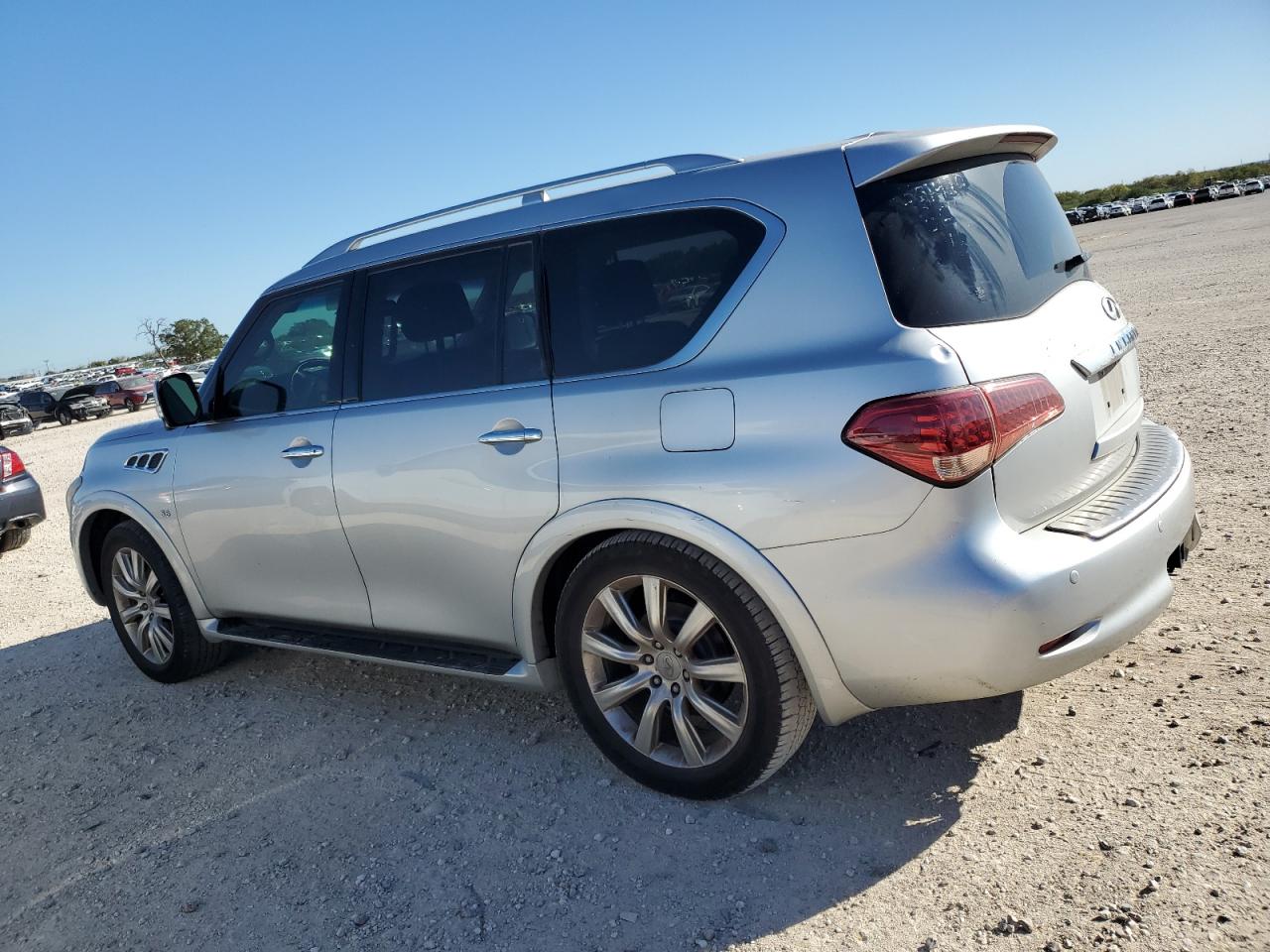 2014 Infiniti QX80 VIN JN8AZ2NFXE9551420 Copart auction photo, minor dent/scratches damage thumbnail 2