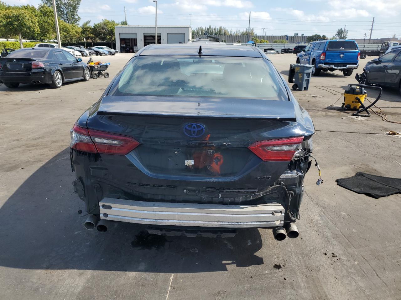 2021 Toyota Camry VIN 4T1K61AK2MU427137 Copart auction photo, all over damage thumbnail 6