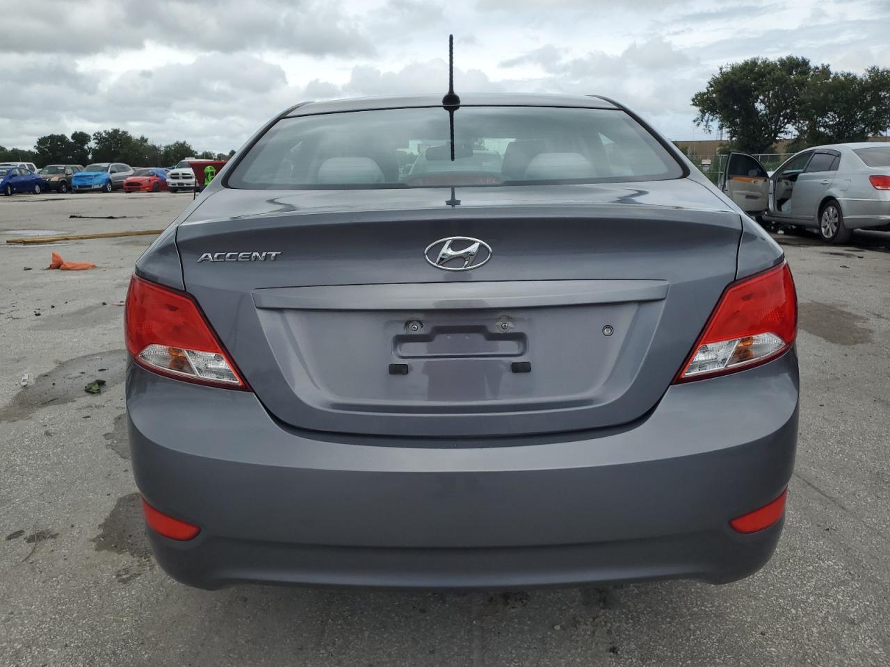 2017 Hyundai Accent VIN KMHCT4AE2HU263712 Copart auction photo, water/flood damage thumbnail 6