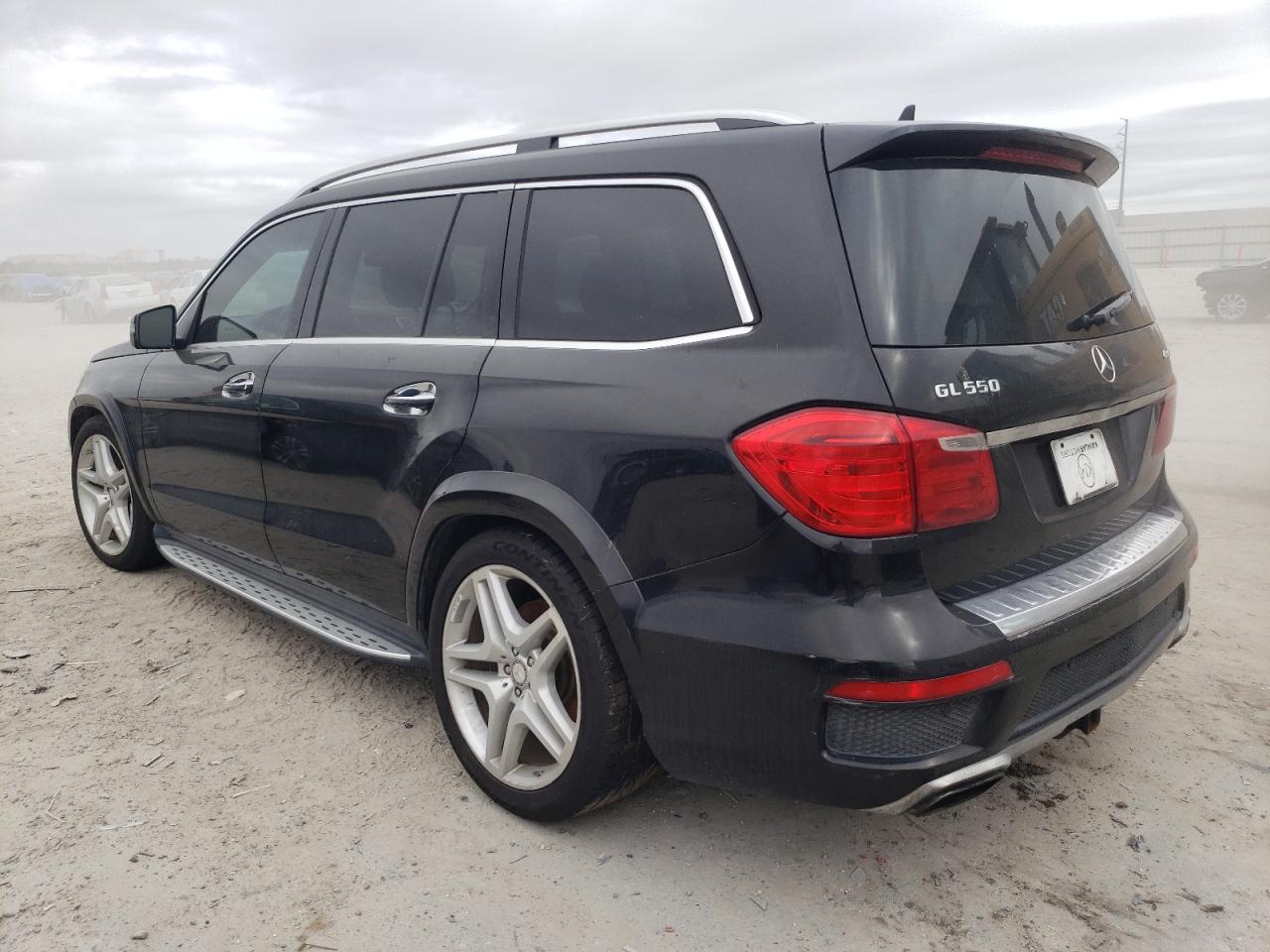 2015 Mercedes-Benz GL-klasse VIN 4JGDF7DE0FA451958 Copart auction photo, mechanical damage thumbnail 2