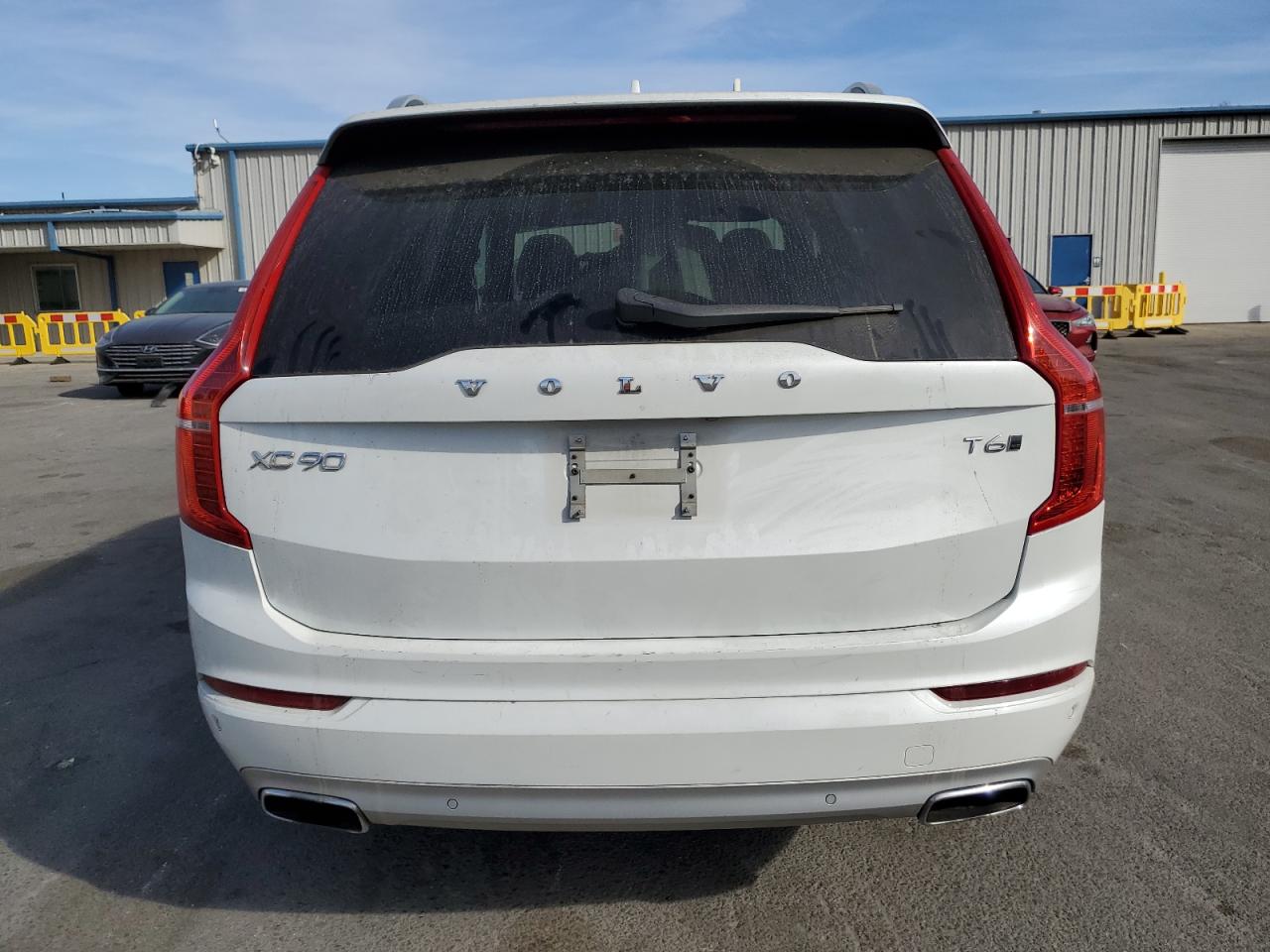 2018 Volvo XC90 VIN YV4A22PK6J1387986 Copart auction photo, front end damage thumbnail 6