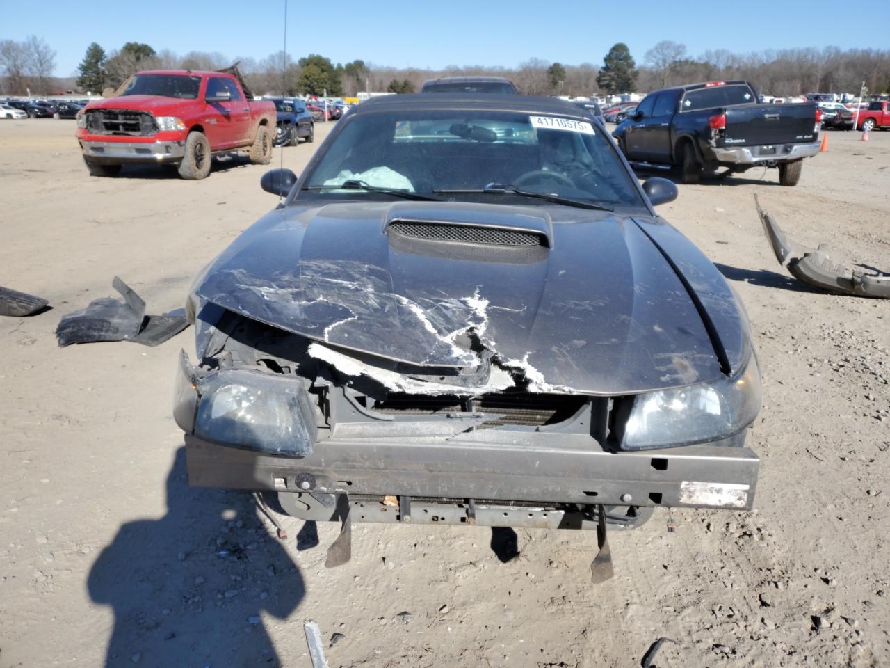 2002 Ford Mustang VIN 1FAFP45X62F241618 Copart auction photo, front end / minor dent/scratches damage thumbnail 5