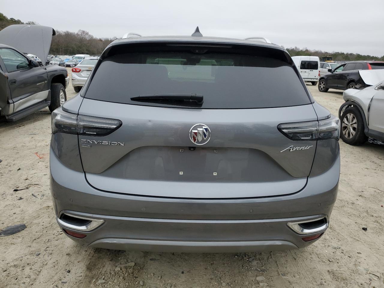 2021 Buick Envision VIN LRBFZSR47MD196789 Copart auction photo, mechanical / front end damage thumbnail 6