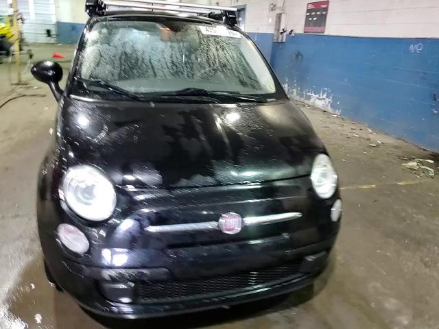 2015 Fiat 500 VIN 3C3CFFAR1FT570360 Copart auction photo, side damage thumbnail 13
