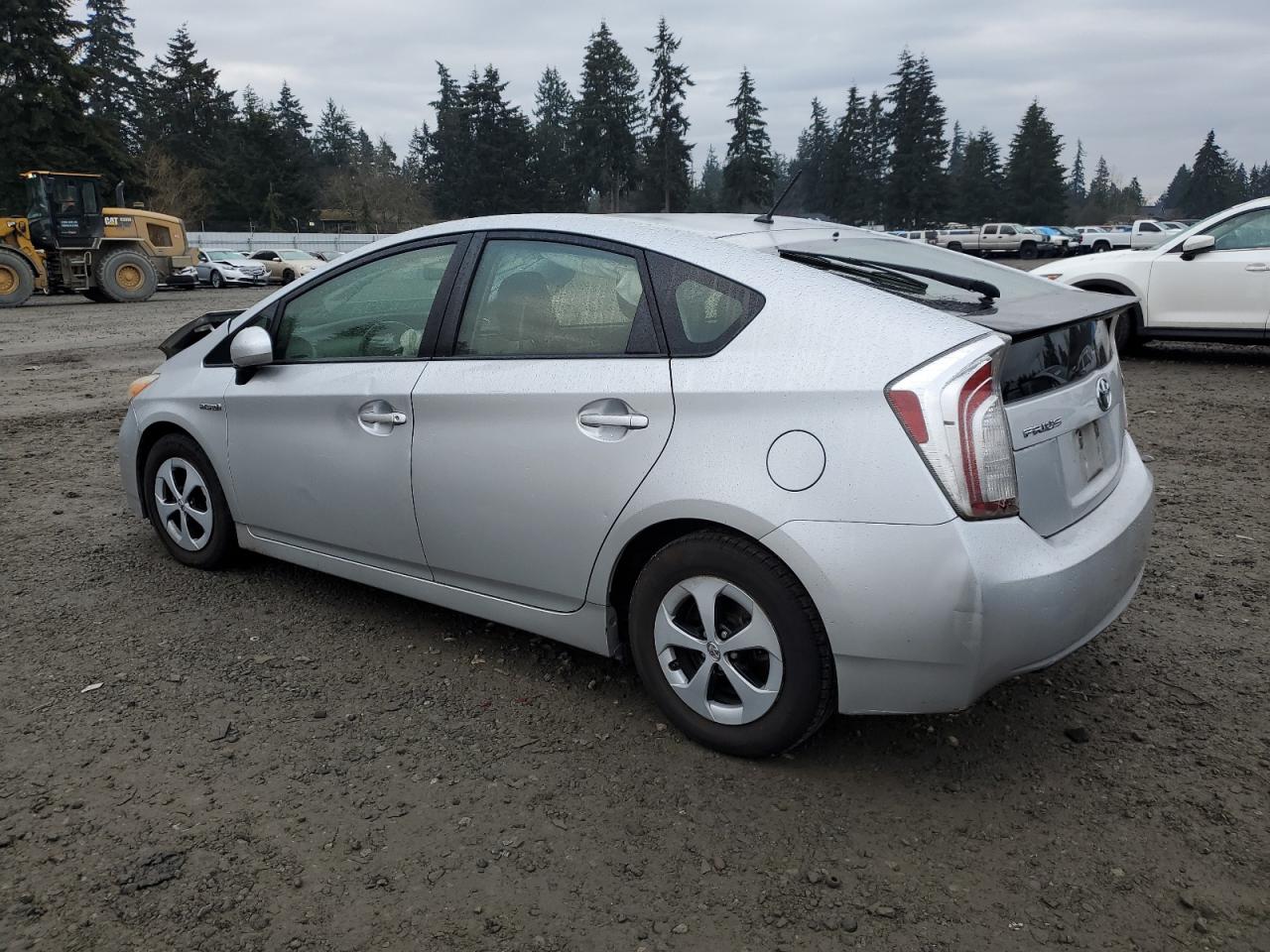 2014 Toyota Prius VIN JTDKN3DU2E1793750 Copart auction photo, front end damage thumbnail 2