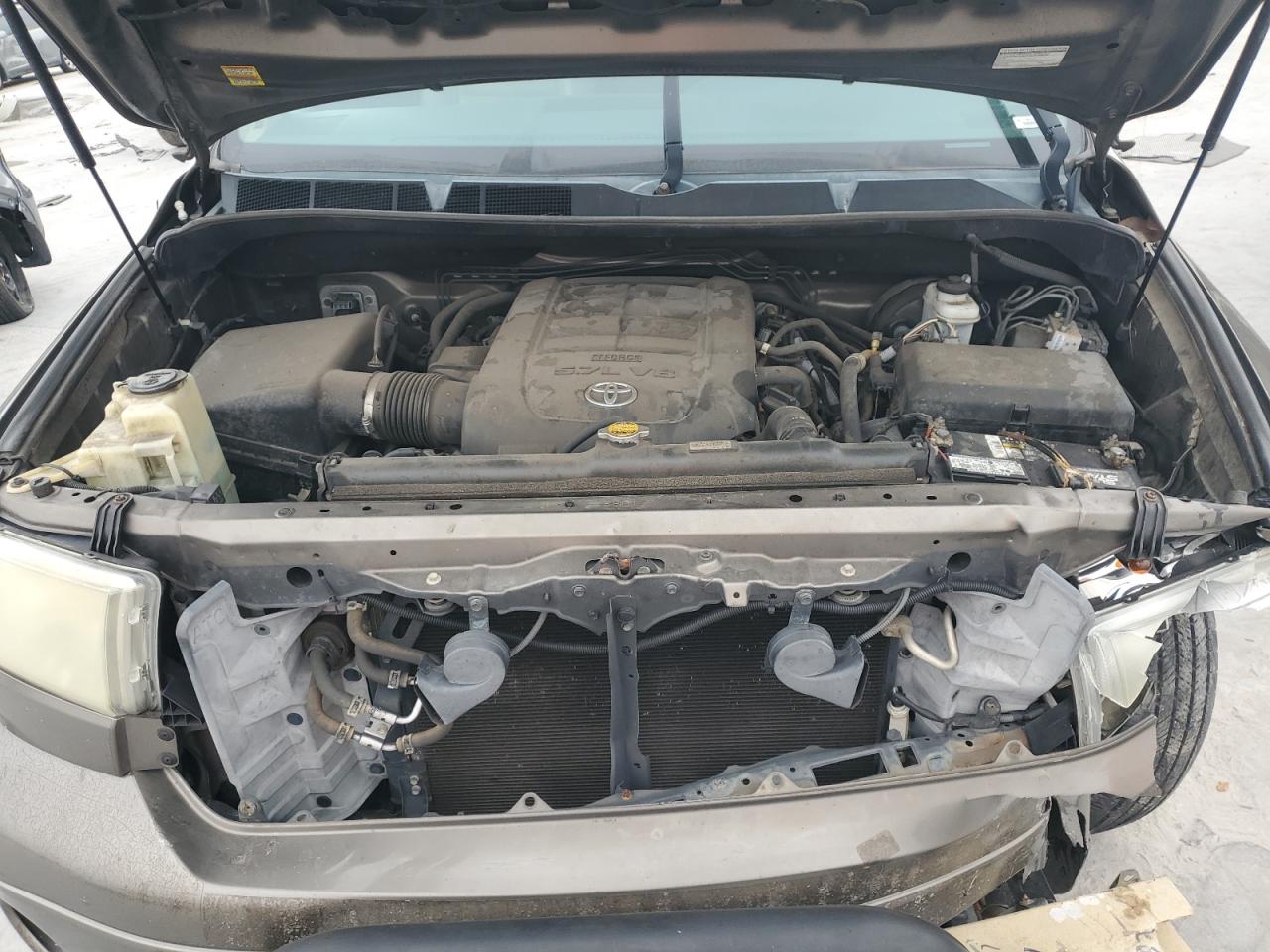 2013 Toyota Tundra VIN 5TFDY5F10DX294746 Copart auction photo, front end damage thumbnail 11