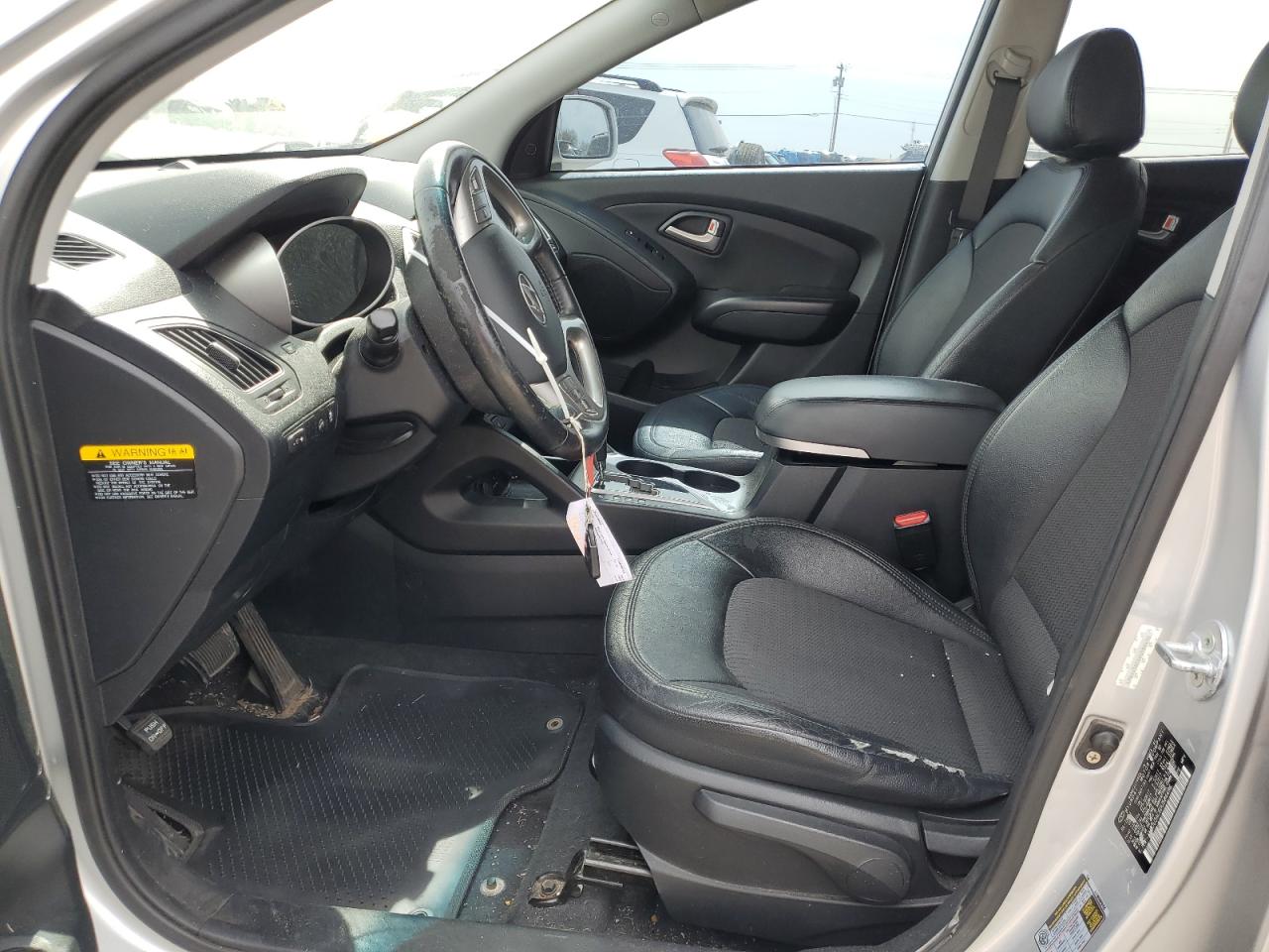 2013 Hyundai Tucson VIN KM8JU3AC6DU584496 Copart auction photo, front end / undercarriage damage thumbnail 7