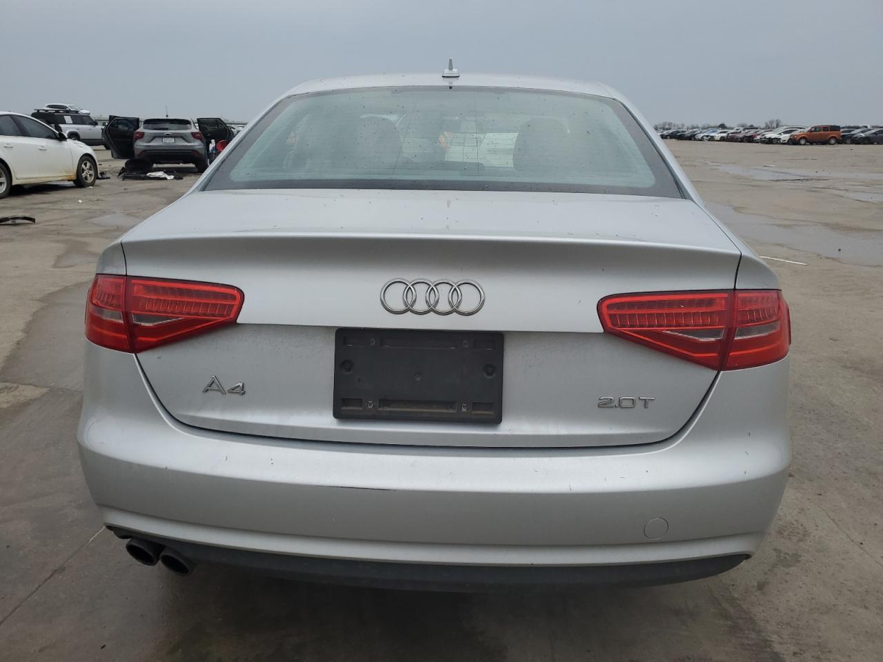 2013 Audi A4 VIN WAUAFAFL1DA143935 Copart auction photo, front end damage thumbnail 6