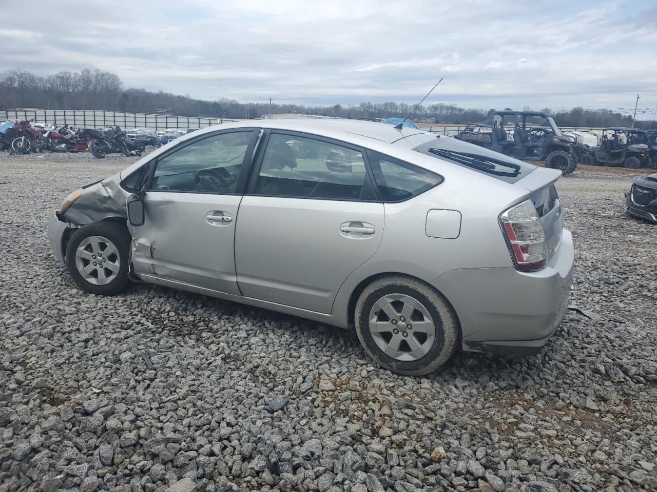 2008 Toyota Prius VIN JTDKB20UX83341546 Copart auction photo, front end / side damage thumbnail 2