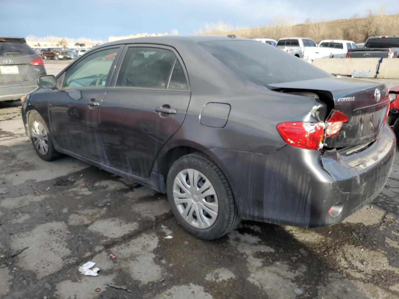 2010 Toyota Corolla VIN 1NXBU4EE0AZ300510 Copart auction photo, rear end / hail damage thumbnail 2