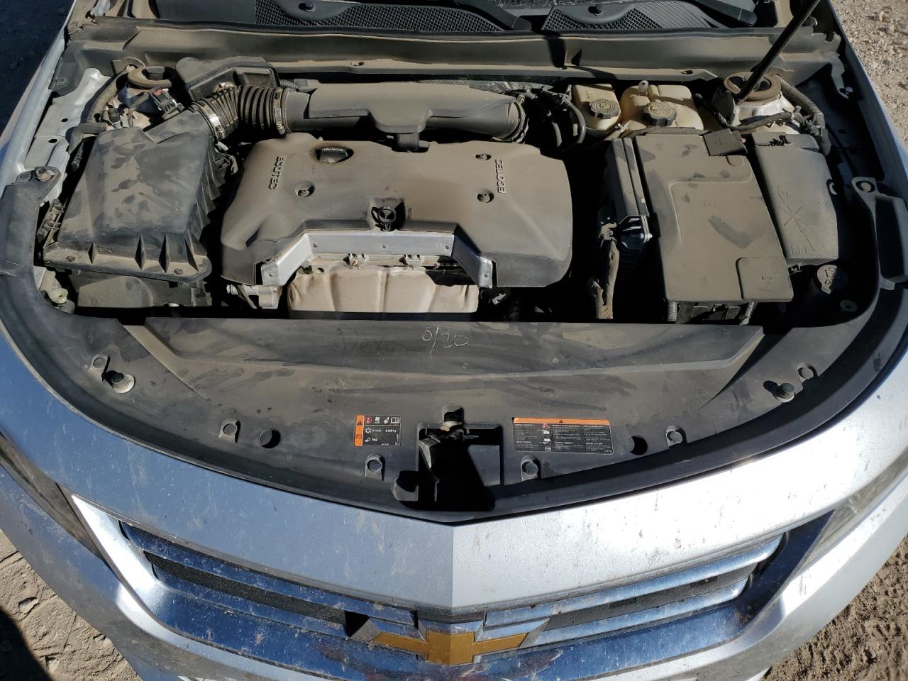 2016 Chevrolet Impala VIN 2G1105SA7G9164605 Copart auction photo, side / rear end damage thumbnail 11