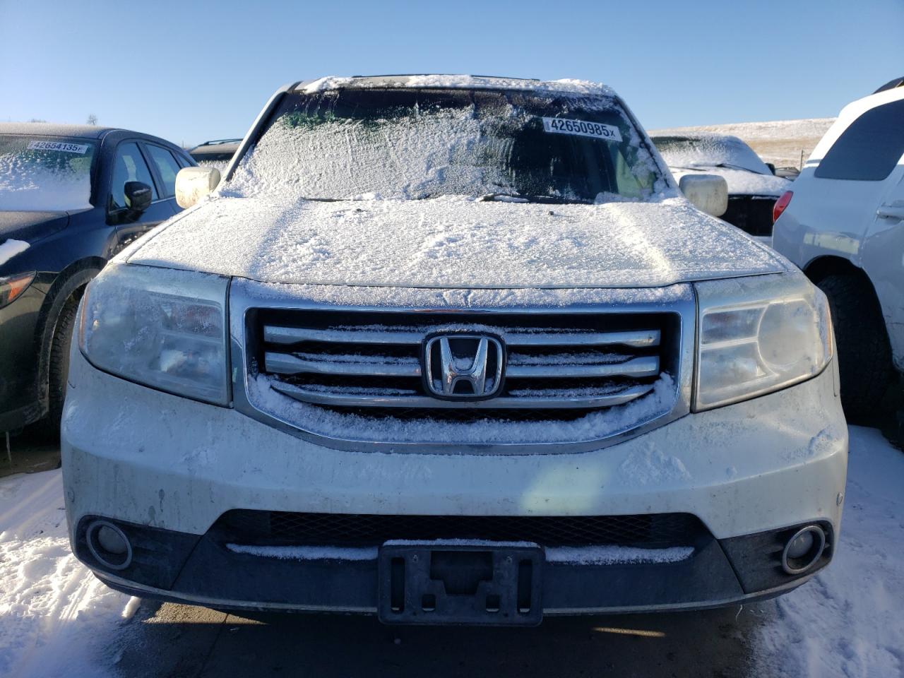 2013 Honda Pilot VIN 5FNYF4H92DB001427 Copart auction photo, mechanical / side damage thumbnail 5
