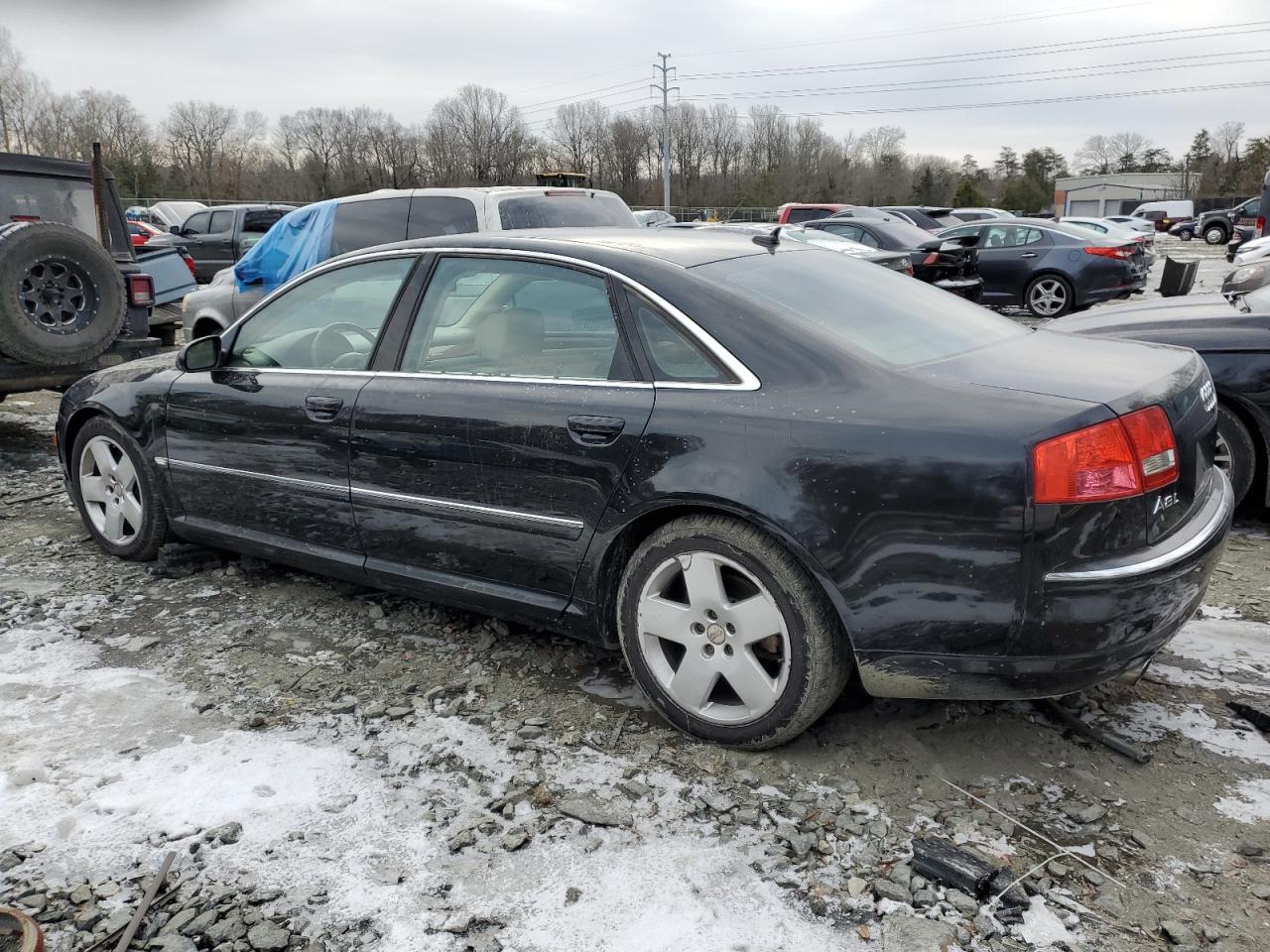 2007 Audi A8 VIN WAUMV44E87N009877 Copart auction photo, front end / minor dent/scratches damage thumbnail 2