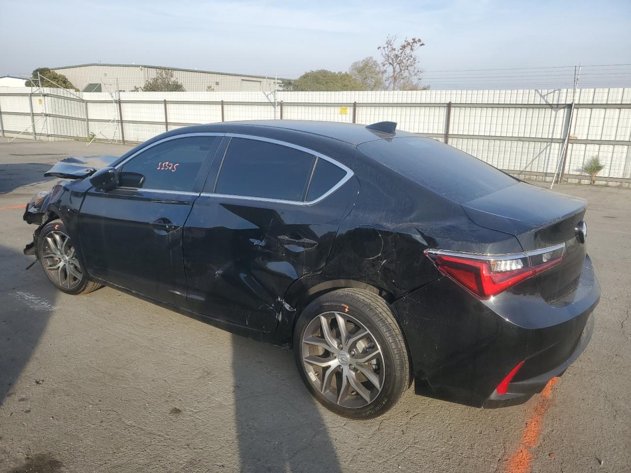 2022 Acura ILX VIN 19UDE2F75NA001392 Copart auction photo, front end / side damage thumbnail 2