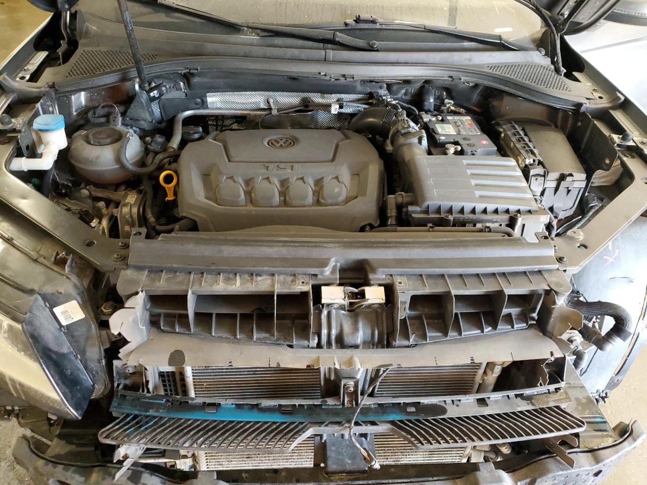 2021 Volkswagen Tiguan VIN 3VV3B7AX5MM102491 Copart auction photo, front end / minor dent/scratches damage thumbnail 12