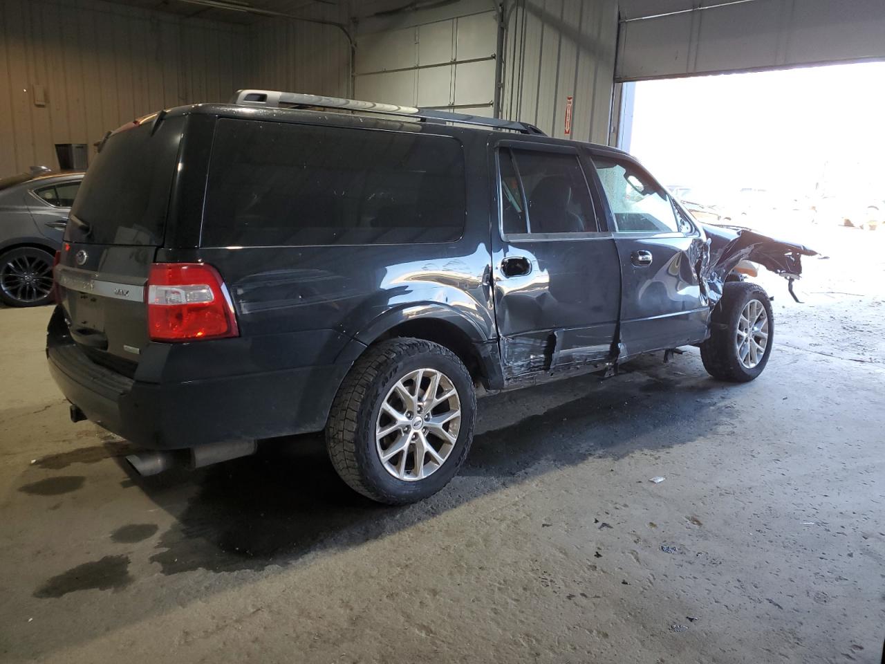 2015 Ford Expedition VIN 1FMJK2AT8FEF45955 Copart auction photo, all over damage thumbnail 3