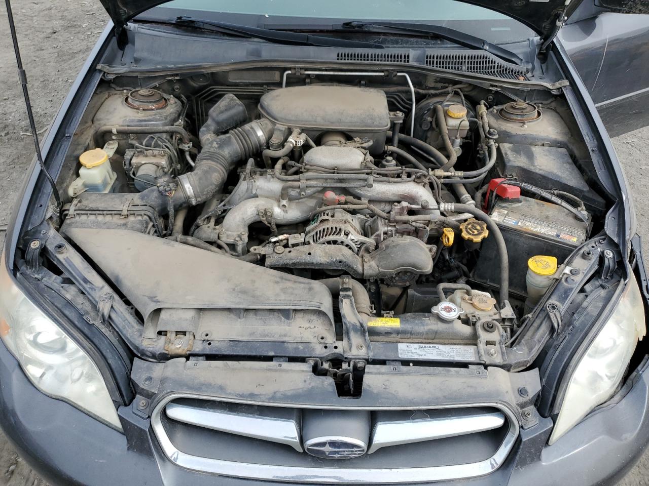 2007 Subaru Legacy VIN 4S3BL626777202369 Copart auction photo, front end damage thumbnail 11