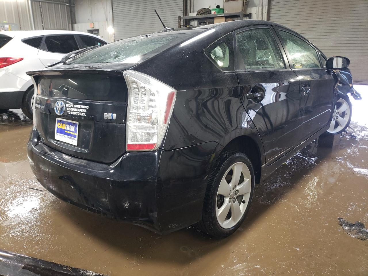 2011 Toyota Prius VIN JTDKN3DU3B5330763 Copart auction photo, front end / side damage thumbnail 3