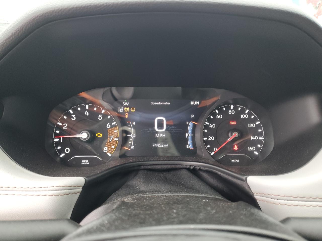 2022 Jeep Compass VIN 3C4NJDCB0NT136291 Copart auction photo, all over damage thumbnail 9