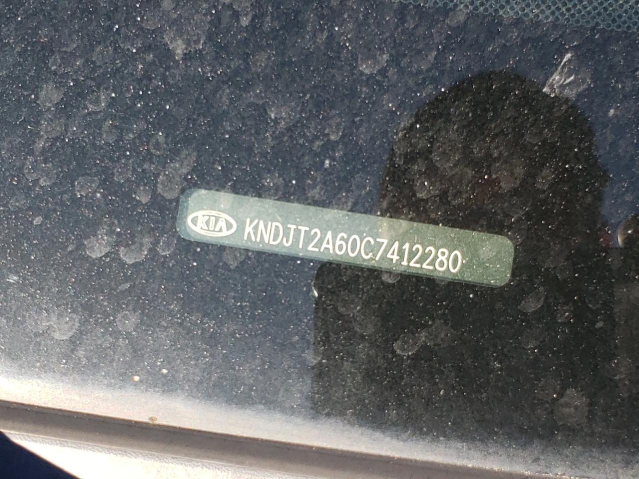 2012 KIA Soul VIN KNDJT2A60C7412280 Copart auction photo, all over damage thumbnail 13