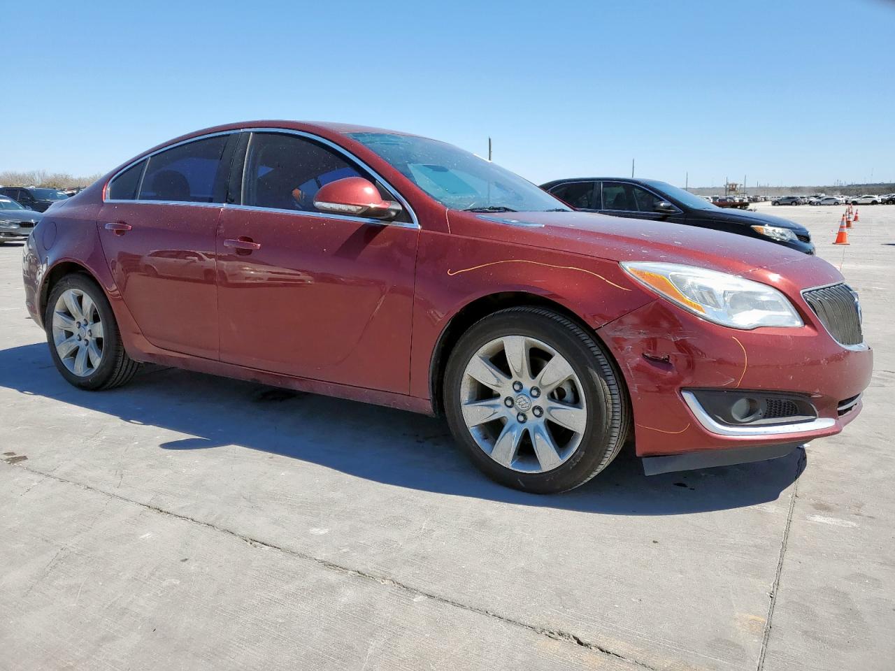 2016 Buick Regal VIN 2G4GK5EXXG9178781 Copart auction photo, rear end / side damage thumbnail 4