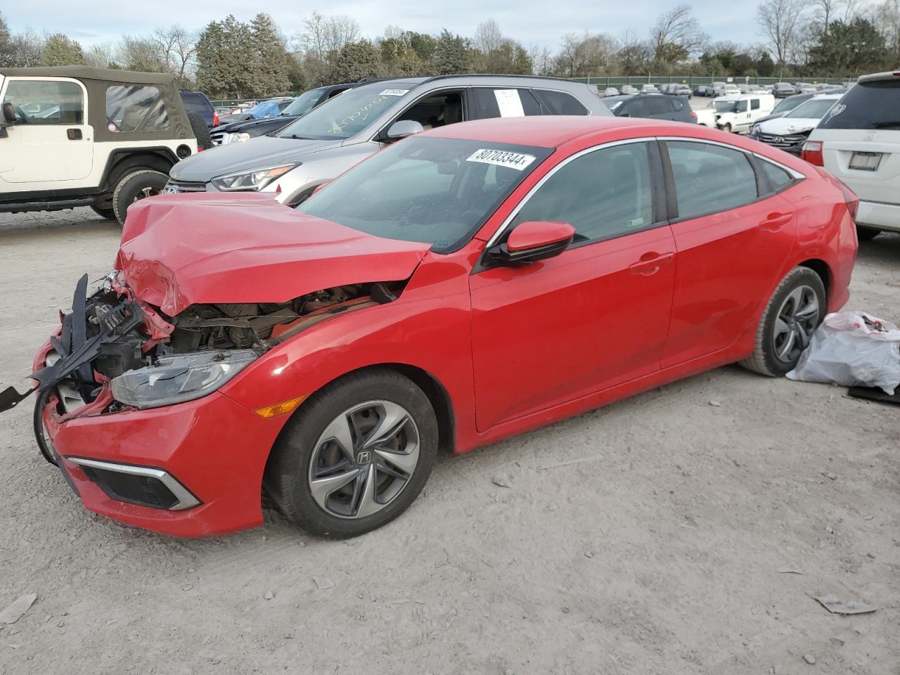 2019 Honda Civic VIN 2HGFC2F62KH578058